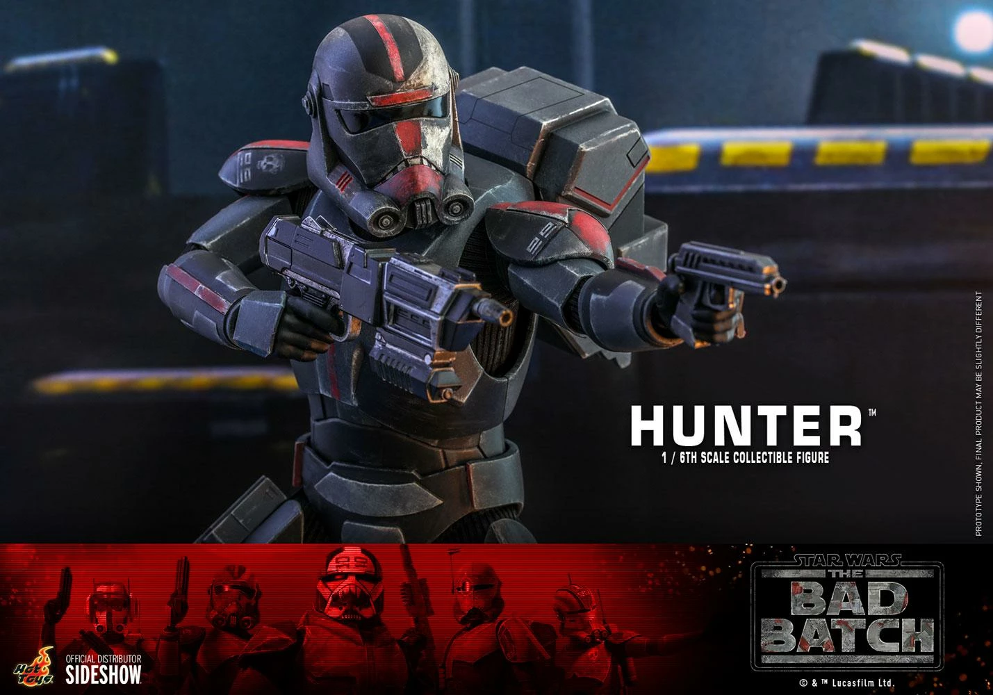 Hunter - The Bad Batch - Star Wars Hot Toys Collectibles 1/6 Scale Action Figure 8 Hunter - The Bad Batch - Star Wars Hot Toys Collectibles 1/6 Scale Action Figure - Image 6