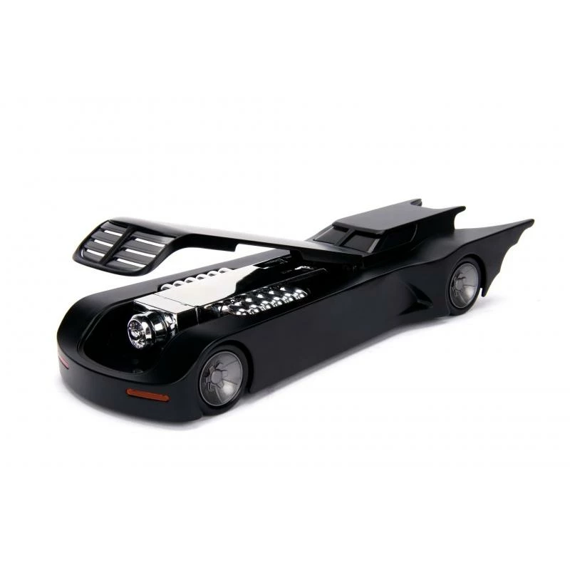 Jada Toys Batman The Animated Series - Batmobile With Batman Figure Hollywood Rides 1:24 Scale Die Cast Vehicle 6 Jada Toys Batman The Animated Series - Batmobile With Batman Figure Hollywood Rides 1:24 Scale Die Cast Vehicle - Image 4