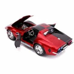 Jada Toys DC Harley Quinn - 1969 Corvette With Harley Quinn Figure Hollywood Rides 1:24 Scale Die Cast Vehicle 10 Jada Toys DC Harley Quinn - 1969 Corvette With Harley Quinn Figure Hollywood Rides 1:24 Scale Die Cast Vehicle -STAR ACTION FIGURES Shop ja31196 4 800x800 1
