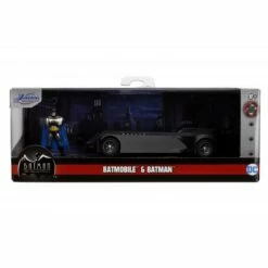 Jada Toys Batman The Animated Series - Batmobile With Batman Figure Hollywood Rides 1:32 Scale Die Cast Vehicle