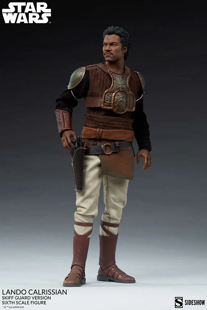 Lando Calrissian Skiff Guard Disguise - Star Wars Sideshow Collectibles 1/6 Scale Action Figure 4 Lando Calrissian Skiff Guard Disguise - Star Wars Sideshow Collectibles 1/6 Scale Action Figure - Image 2