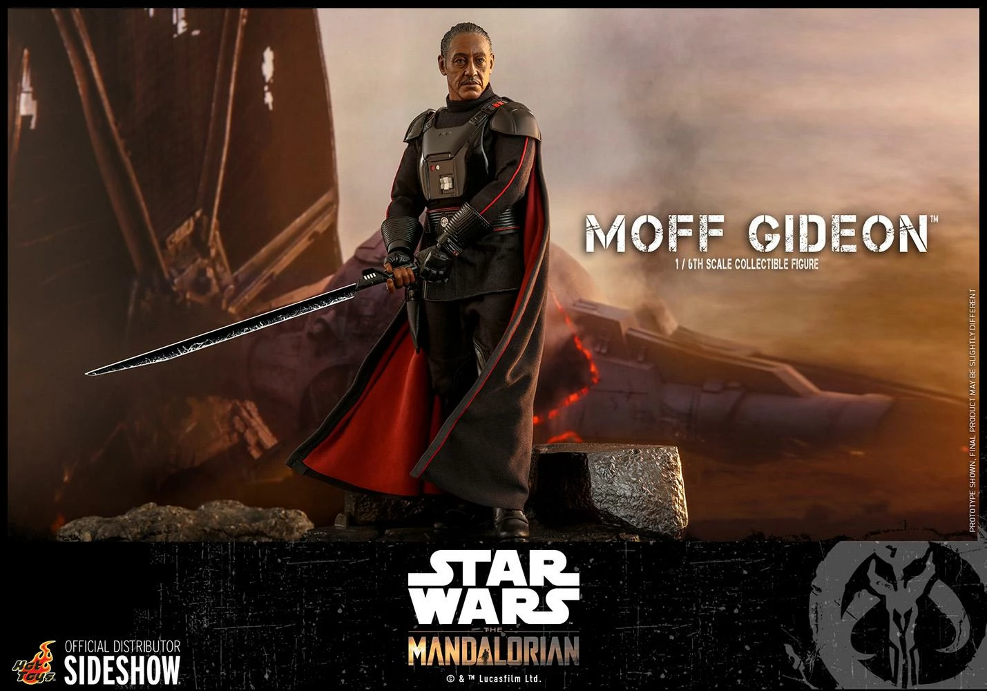 Moff Gideon (The Mandalorian) - Star Wars Hot Toys Collectibles 1/6 Scale Action Figure 11 Moff Gideon (The Mandalorian) - Star Wars Hot Toys Collectibles 1/6 Scale Action Figure - Image 9