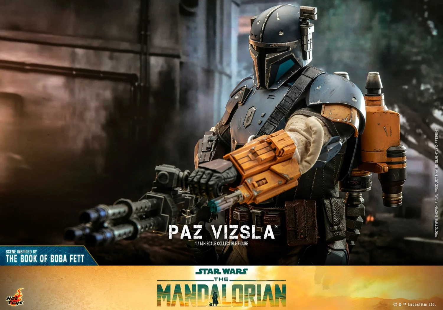 *PRE-ORDER Paz Vizsla - Star Wars: The Mandalorian Hot Toys Collectibles 1/6 Scale Action Figure 10 *PRE-ORDER Paz Vizsla - Star Wars: The Mandalorian Hot Toys Collectibles 1/6 Scale Action Figure - Image 8