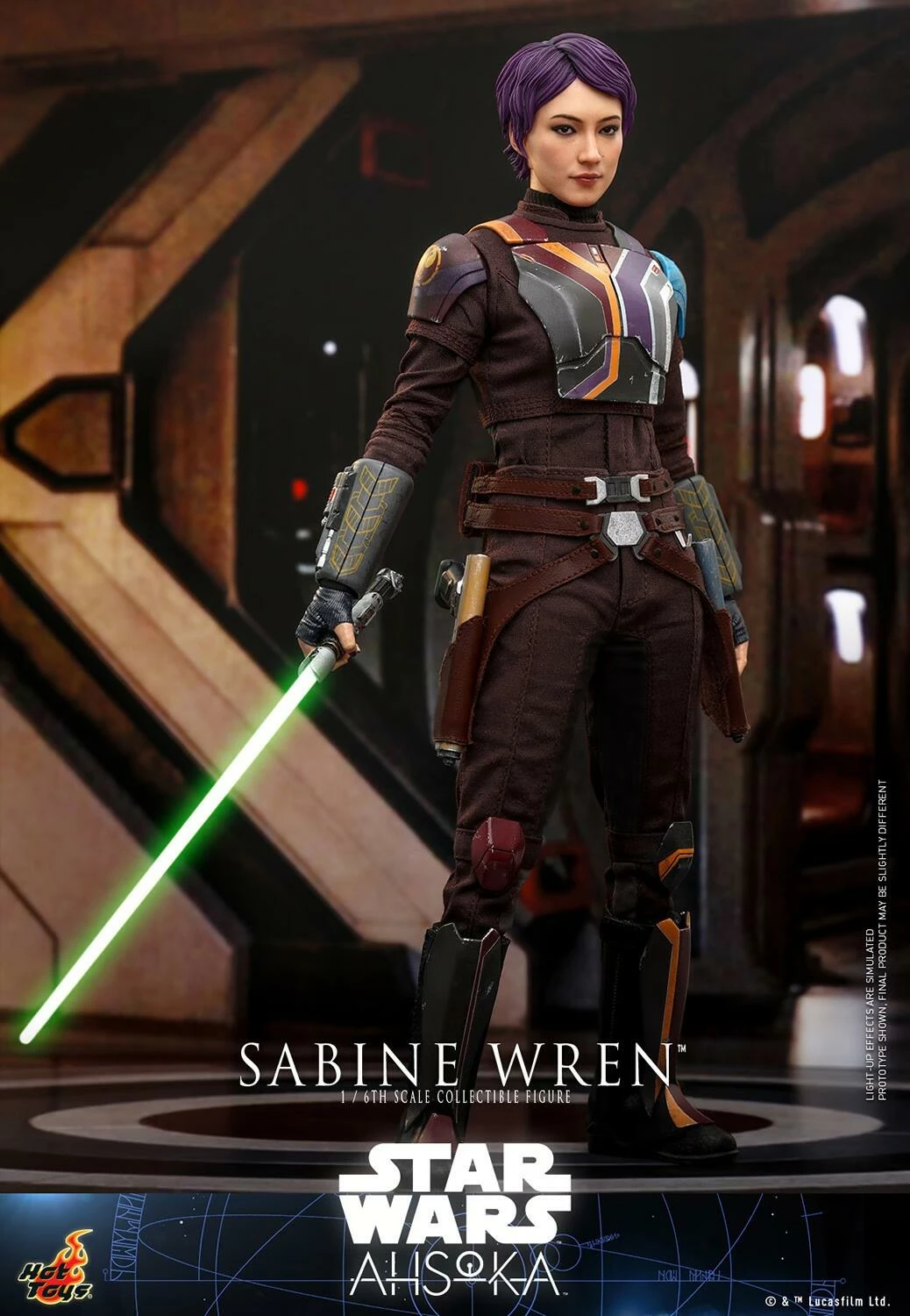 *PRE-ORDER Sabine Wren (Ahsoka) - Star Wars Hot Toys Collectibles 1/6 Scale Action Figure 4 *PRE-ORDER Sabine Wren (Ahsoka) - Star Wars Hot Toys Collectibles 1/6 Scale Action Figure - Image 2