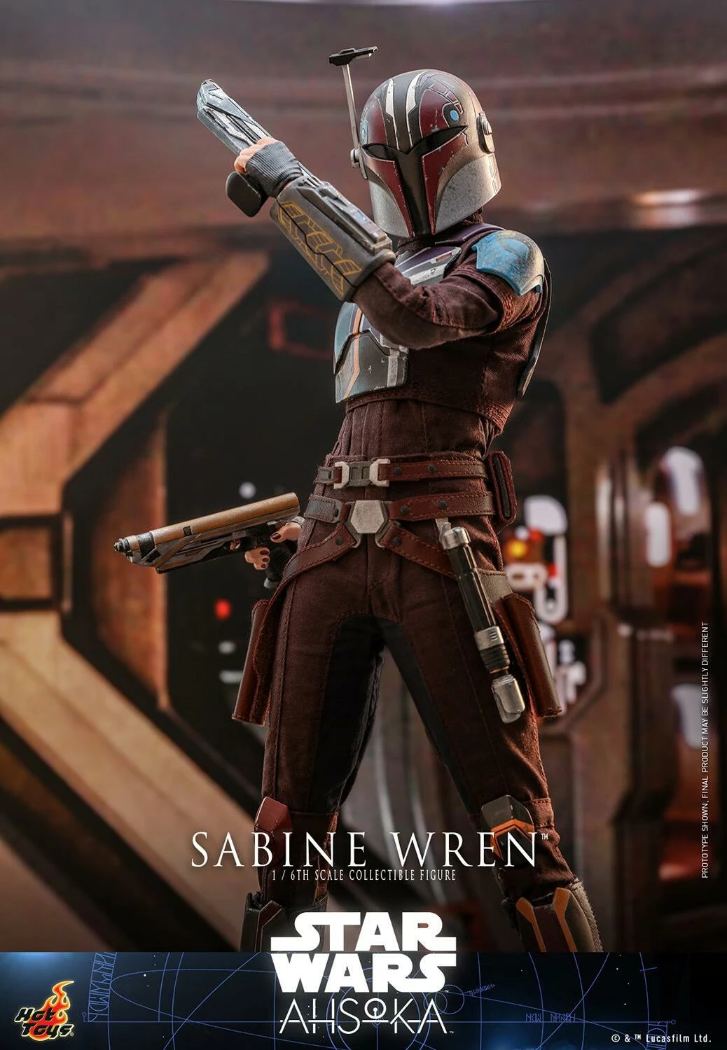 *PRE-ORDER Sabine Wren (Ahsoka) - Star Wars Hot Toys Collectibles 1/6 Scale Action Figure 5 *PRE-ORDER Sabine Wren (Ahsoka) - Star Wars Hot Toys Collectibles 1/6 Scale Action Figure - Image 3