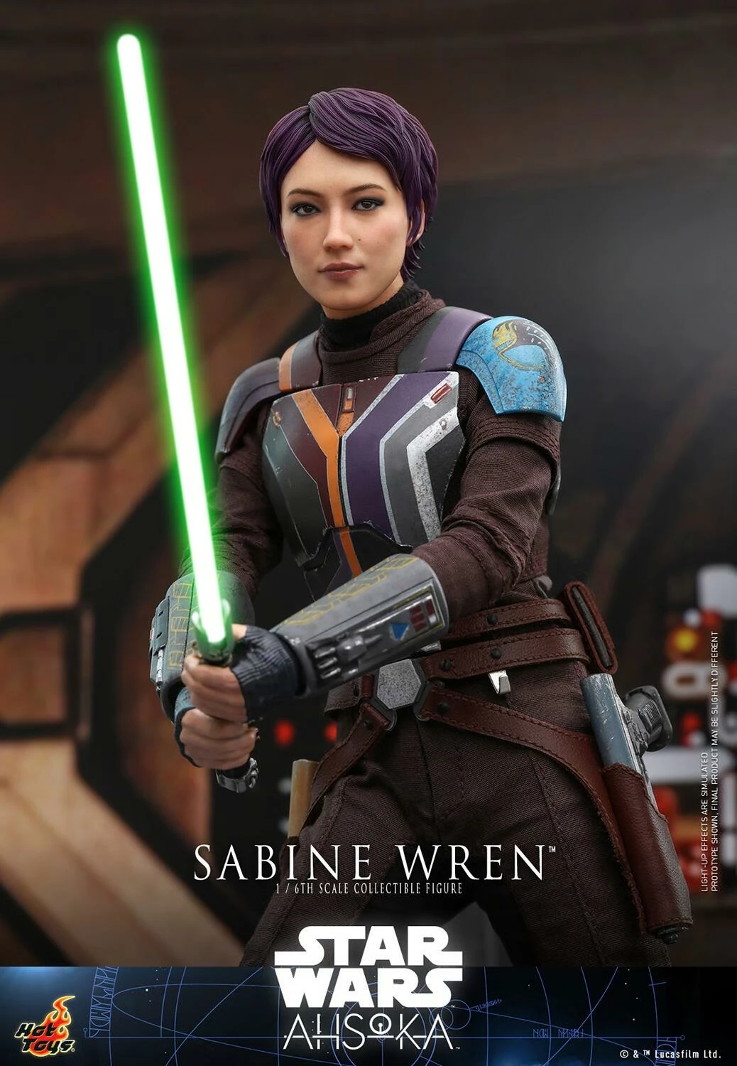 *PRE-ORDER Sabine Wren (Ahsoka) - Star Wars Hot Toys Collectibles 1/6 Scale Action Figure 7 *PRE-ORDER Sabine Wren (Ahsoka) - Star Wars Hot Toys Collectibles 1/6 Scale Action Figure - Image 5