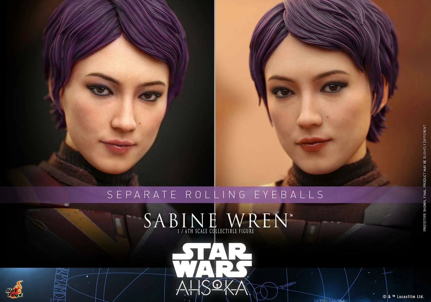 *PRE-ORDER Sabine Wren (Ahsoka) - Star Wars Hot Toys Collectibles 1/6 Scale Action Figure 11 *PRE-ORDER Sabine Wren (Ahsoka) - Star Wars Hot Toys Collectibles 1/6 Scale Action Figure - Image 9