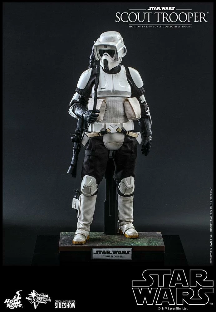 Imperial Scout Trooper (Return Of The Jedi) - Star Wars Hot Toys Collectibles 1/6 Scale Action Figure 7 Imperial Scout Trooper (Return Of The Jedi) - Star Wars Hot Toys Collectibles 1/6 Scale Action Figure - Image 5