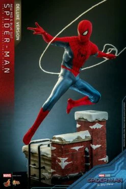 *PRE-ORDER Spider-Man Deluxe - Spider-Man: No Way Home Marvel Hot Toys Collectibles 1/6 Scale Action Figure -STAR ACTION FIGURES Shop spider man new red and blue suit deluxe version marvel gallery 6 3