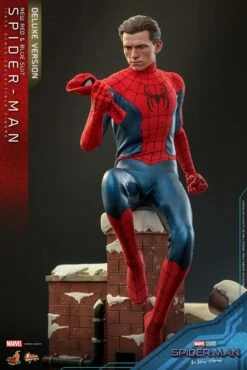 *PRE-ORDER Spider-Man Deluxe - Spider-Man: No Way Home Marvel Hot Toys Collectibles 1/6 Scale Action Figure -STAR ACTION FIGURES Shop spider man new red and blue suit deluxe version marvel gallery 6 5