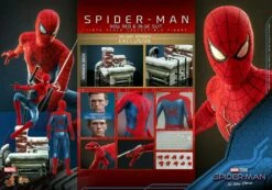 *PRE-ORDER Spider-Man Deluxe - Spider-Man: No Way Home Marvel Hot Toys Collectibles 1/6 Scale Action Figure -STAR ACTION FIGURES Shop spider man new red and blue suit deluxe version marvel gallery 6 6