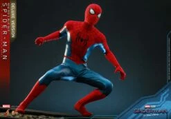 *PRE-ORDER Spider-Man Deluxe - Spider-Man: No Way Home Marvel Hot Toys Collectibles 1/6 Scale Action Figure -STAR ACTION FIGURES Shop spider man new red and blue suit deluxe version marvel gallery 6 8