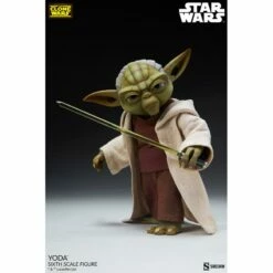 Yoda (Clone Wars) - Star Wars Sideshow Collectibles 1/6 Scale Action Figure 14 Yoda (Clone Wars) - Star Wars Sideshow Collectibles 1/6 Scale Action Figure -STAR ACTION FIGURES Shop ss100464 1 800x800 1