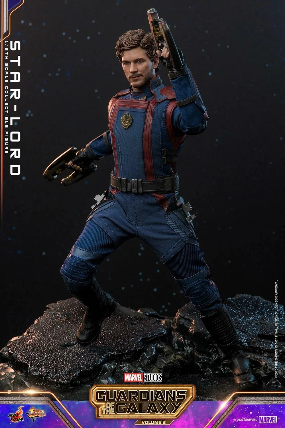 *PRE-ORDER Star-Lord - Marvel Guardians Of The Galaxy Vol. 3 Hot Toys Collectibles 1/6 Scale Action Figure 5 *PRE-ORDER Star-Lord - Marvel Guardians Of The Galaxy Vol. 3 Hot Toys Collectibles 1/6 Scale Action Figure - Image 3