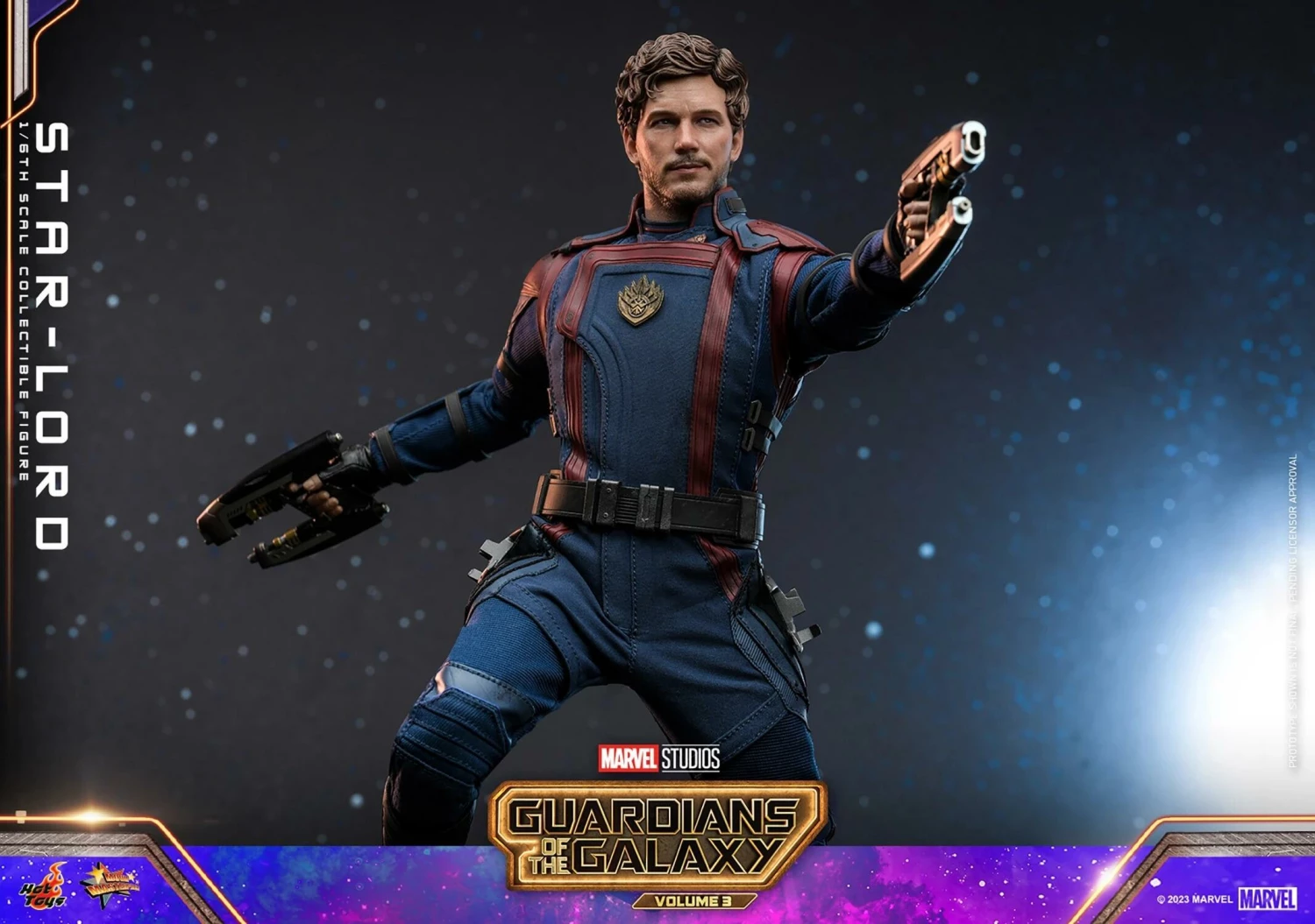 *PRE-ORDER Star-Lord - Marvel Guardians Of The Galaxy Vol. 3 Hot Toys Collectibles 1/6 Scale Action Figure 11 *PRE-ORDER Star-Lord - Marvel Guardians Of The Galaxy Vol. 3 Hot Toys Collectibles 1/6 Scale Action Figure - Image 9