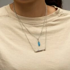 STAR WARS Kenobi - Obi-Wan Lightsaber Hilt Pendant Necklace Twin Set -STAR ACTION FIGURES Shop swobsabrtpnk01 3 800x800 1