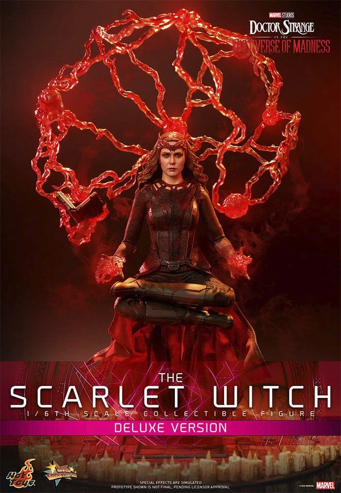*PRE-ORDER Scarlet Witch Deluxe - Marvel Multiverse Of Madness Hot Toys Collectibles 1/6 Scale Action Figure 3 *PRE-ORDER Scarlet Witch Deluxe - Marvel Multiverse Of Madness Hot Toys Collectibles 1/6 Scale Action Figure