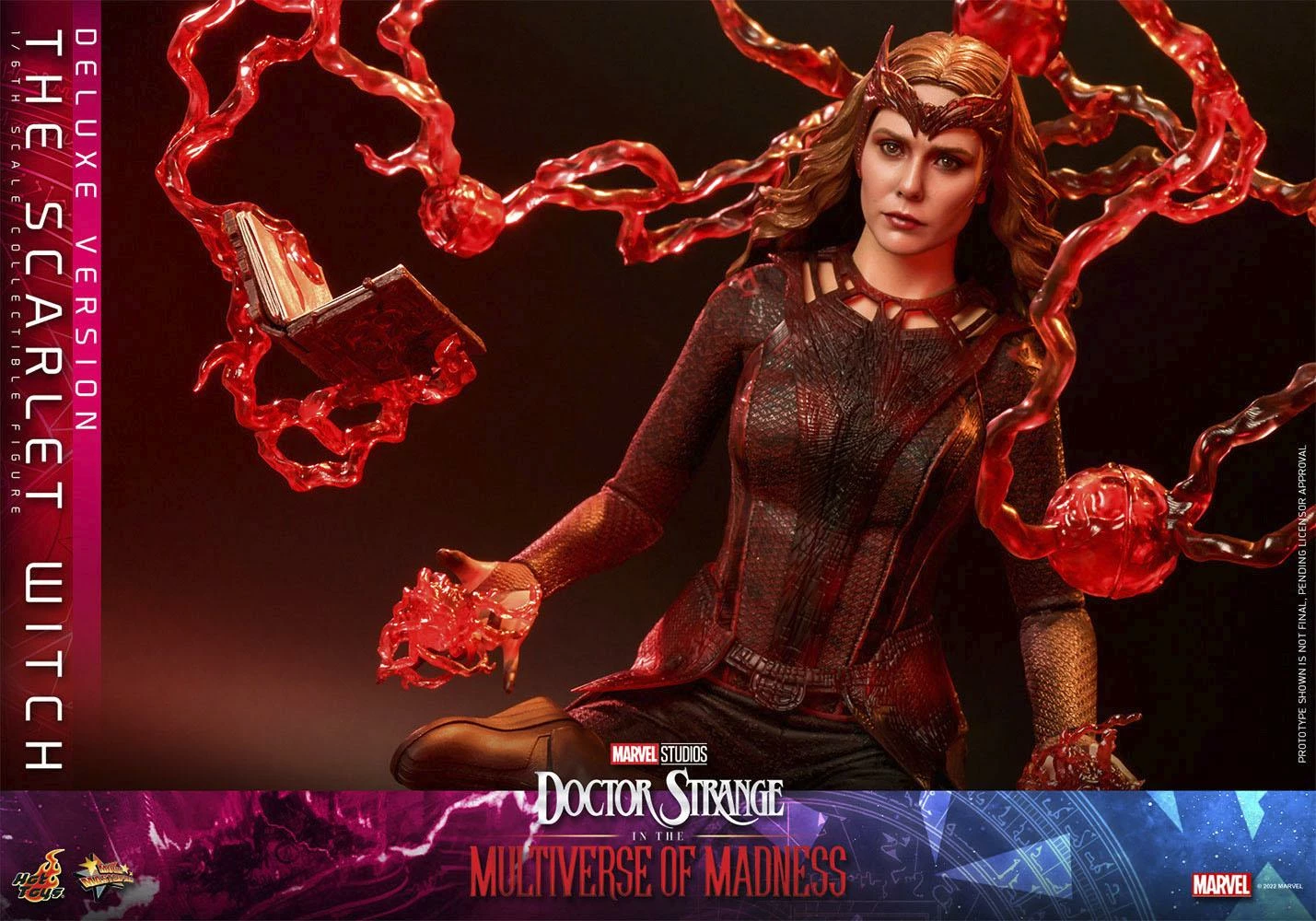 *PRE-ORDER Scarlet Witch Deluxe - Marvel Multiverse Of Madness Hot Toys Collectibles 1/6 Scale Action Figure 12 *PRE-ORDER Scarlet Witch Deluxe - Marvel Multiverse Of Madness Hot Toys Collectibles 1/6 Scale Action Figure - Image 10