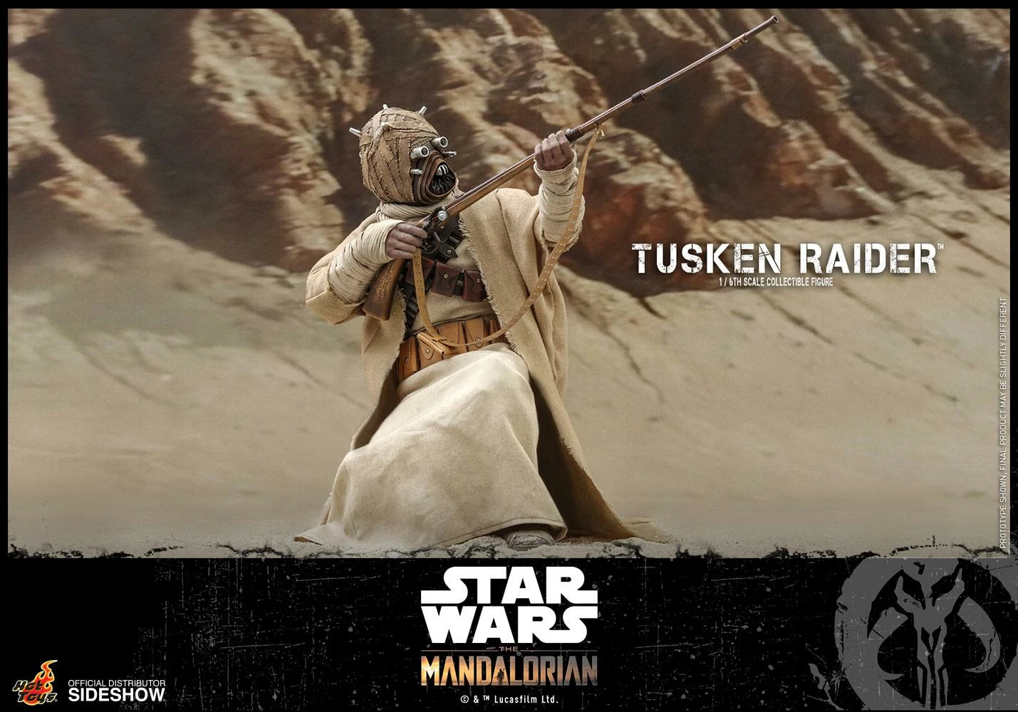 Tusken Raider (The Mandalorian) - Star Wars Hot Toys Collectibles 1/6 Scale Action Figure 12 Tusken Raider (The Mandalorian) - Star Wars Hot Toys Collectibles 1/6 Scale Action Figure - Image 10