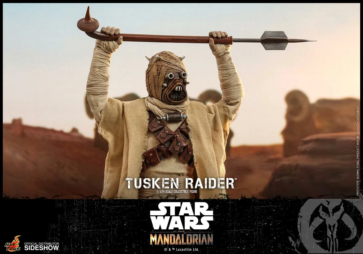 Tusken Raider (The Mandalorian) - Star Wars Hot Toys Collectibles 1/6 Scale Action Figure 9 Tusken Raider (The Mandalorian) - Star Wars Hot Toys Collectibles 1/6 Scale Action Figure - Image 7