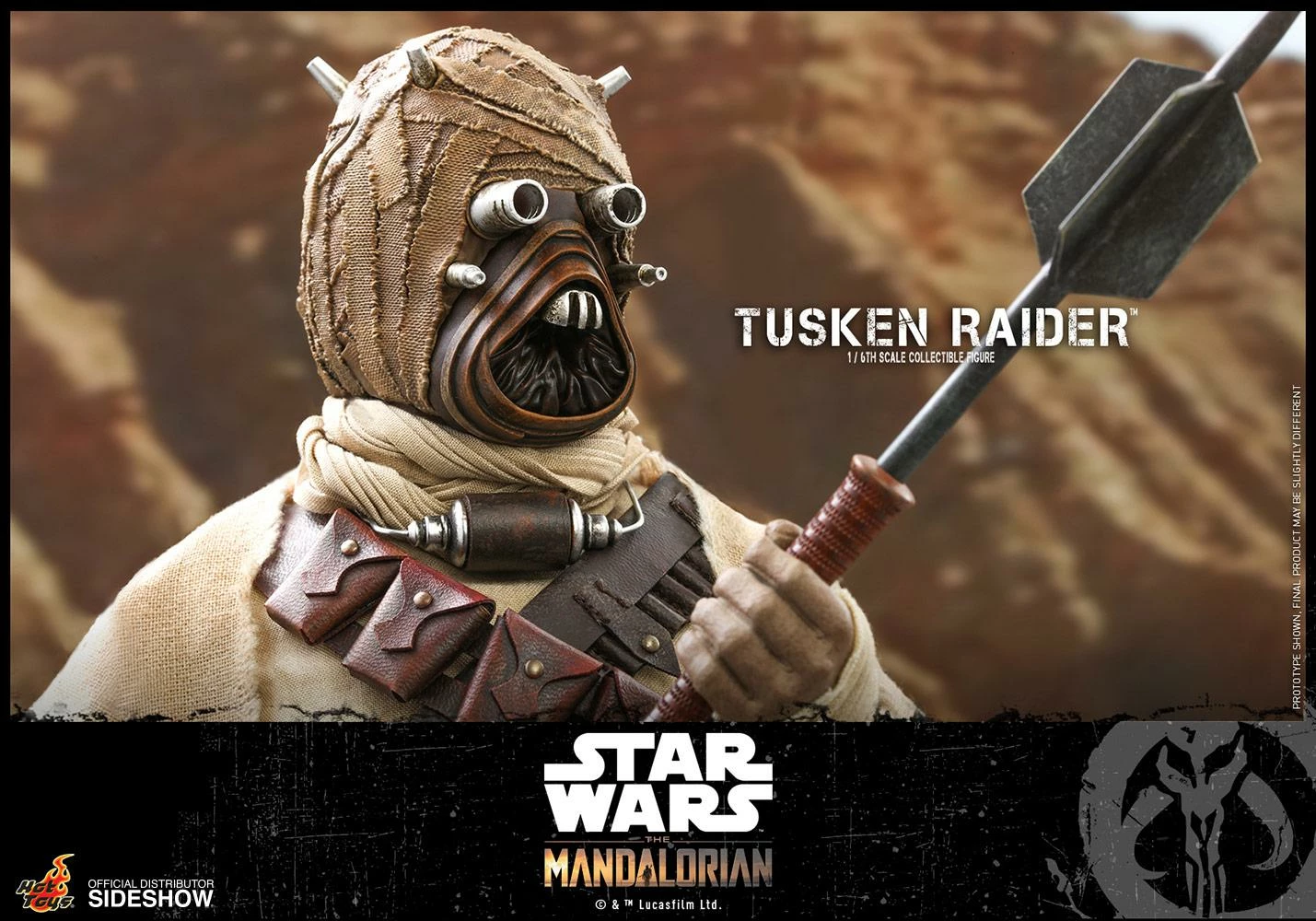 Tusken Raider (The Mandalorian) - Star Wars Hot Toys Collectibles 1/6 Scale Action Figure 10 Tusken Raider (The Mandalorian) - Star Wars Hot Toys Collectibles 1/6 Scale Action Figure - Image 8